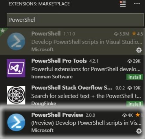Enabling the PowerShell ISE Experience on VSCode